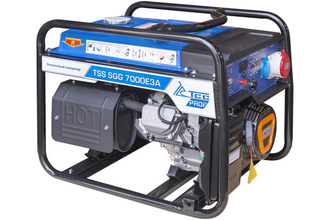Бензогенератор 7 кВт TSS SGG 7000E3A с в кожухе МК-1.1 в Казани