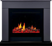 Каминокомплект Bergen 23 (Разборный) - Серый графит с очагом 5D V-ART 25