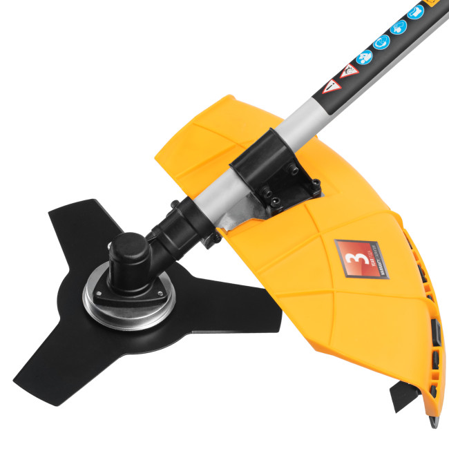 Триммер бензиновый DGT-52-PRO, анти-вибро, 52 см3, неразъем, состоит из 2 частей Denzel в Казани