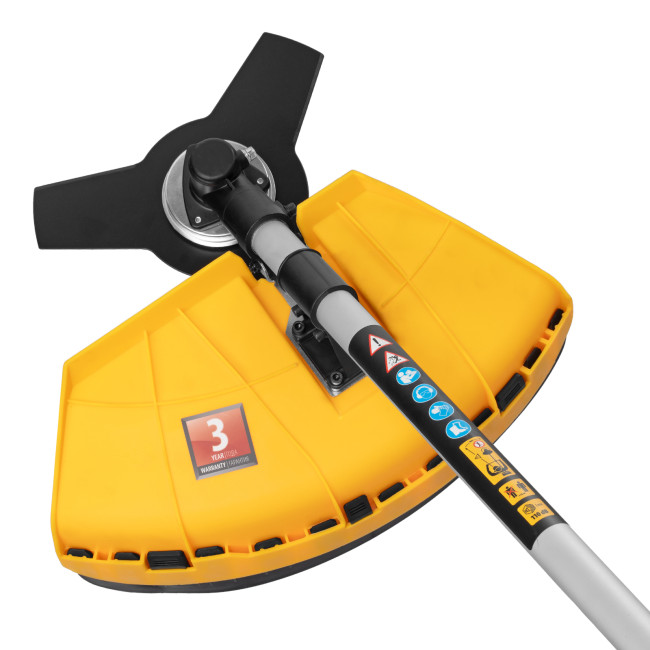 Триммер бензиновый DGT-52-PRO, анти-вибро, 52 см3, неразъем, состоит из 2 частей Denzel в Казани