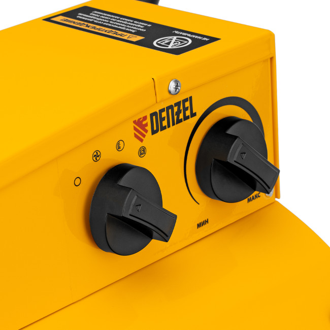 Тепловая пушка SFH-15000, 400 В, 1600 м3/ч, вентилятор 3 режима, 9000/15000 Вт Denzel в Казани