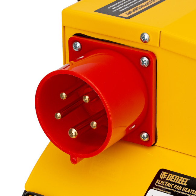 Тепловая пушка SFH-15000, 400 В, 1600 м3/ч, вентилятор 3 режима, 9000/15000 Вт Denzel в Казани