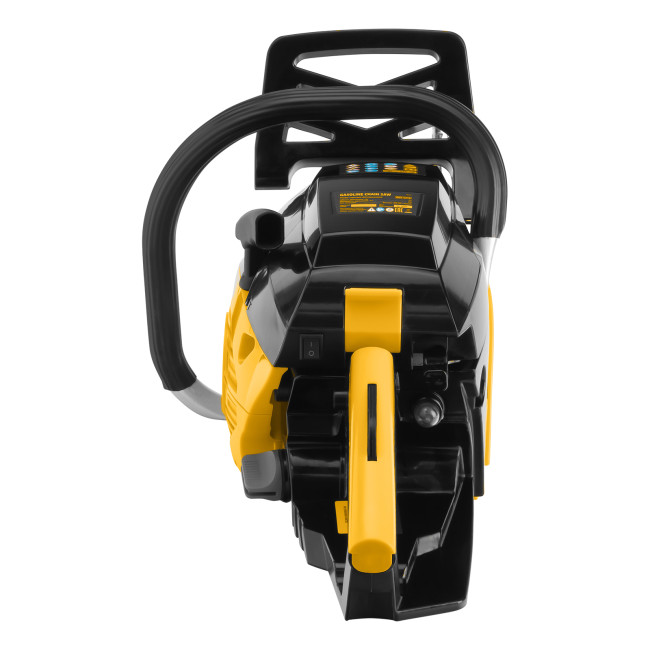 Пила цепная бензиновая DGS-5218, шина 45 см, 52 см3, 3.5 л.с, шаг 0.325, паз 1.5 мм, 72 звена Denzel в Казани