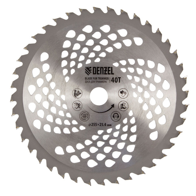 Триммер бензиновый DTL-33S, 33 см3, разъемная штанга, состоит из 2 частей Denzel в Казани