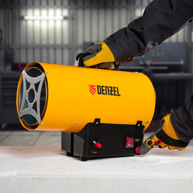 Газовая тепловая пушка GHG-15, 15 кВт, 500 м3/ч, пропан-бутан Denzel в Казани Газовая тепловая пушка GHG-15, 15 кВт, 500 м3/ч, пропан-бутан Denzel в Казани