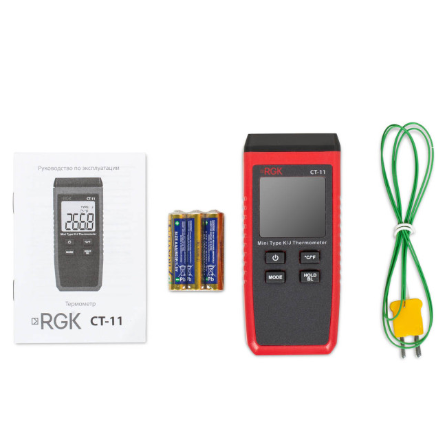 Термометр RGK CT-11 с поверкой в Казани
