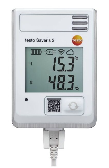 Wi-Fi логгер данных температуры и влажности Testo Saveris 2-H1 в Казани