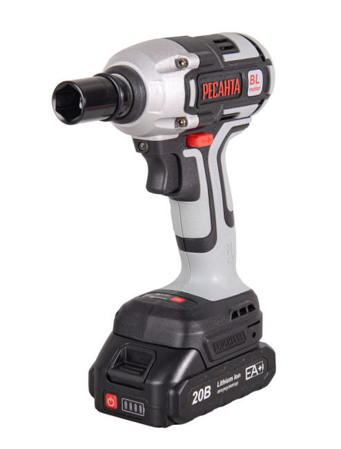 Гайковерт аккумуляторный Ресанта АГ-300/20L (в комплекте 2 АКБ и ЗУ) в кейсе в Казани
