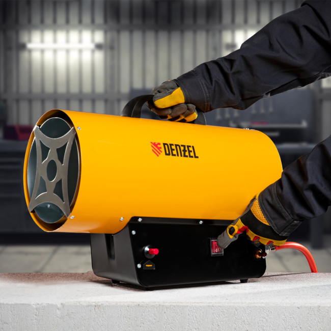 Газовая тепловая пушка GHG-30, 30 кВт, 900 м3/ч, пропан-бутан Denzel в Казани Газовая тепловая пушка GHG-30, 30 кВт, 900 м3/ч, пропан-бутан Denzel в Казани